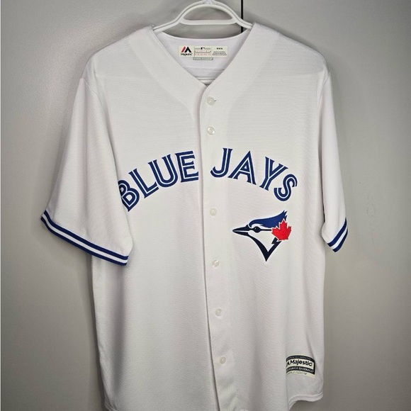 Majestic Other - Majestic White Cool Base Jersey #27 Guerrero